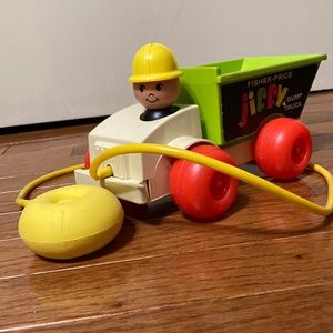 Fisher-Price Jiffy 156 Dump Truck - Vintage 1970